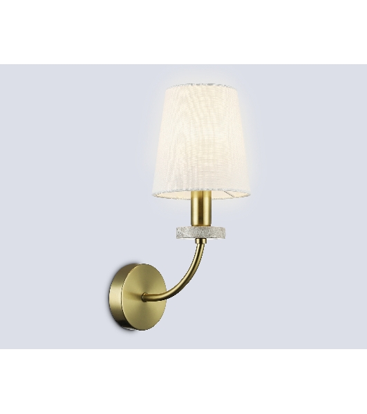 Настенный светильник Ambrella light LH75359 SB/WH бронза/белый E14 max 40W 140*205*350