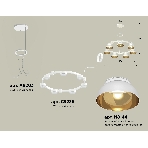 Светильник Ambrella light XR92031402/7 SWH/PYG/CL белый песок/золото желтое полированное/прозрачный GX53 (A9203, C9236, N8144), фото3