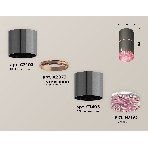 Светильник Ambrella Light XS7403102 DCH/PI черный хром/розовый MR16 GU5.3 (C7403, A2073, C7403, N7193), фото 1