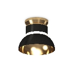 Светильник Ambrella Light XS8102061 SBK/PYG/CL черный песок/золото желтое полированное/прозрачный GX53 (N8909, C8102, N8145), фото4