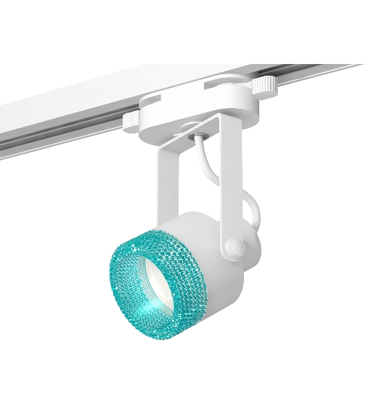 Светильник Ambrella light XT6601063 WH/BL белый/голубой MR16 GU10 (C6601, N6153)