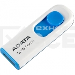 Флэш диск ADATA Flash Drive 64Gb С008 AC008-64G-RWE {USB2.0, White}, фото10