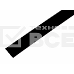Термоусаживаемая трубка Rexant 22,0/11,0 мм, черная, упаковка 10 шт. по 1 м, фото 1