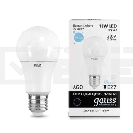 Лампа светодиодная LED Elementary A60 10Вт E27 6500К Gauss 23230, фото 1