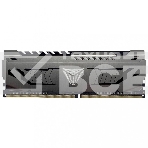 Оперативная память Patriot Viper Steel, DDR4, 16GB (1x16 GB), 3600 MHz, CL18, радиатор, чёрный, фото 1