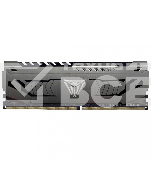 Оперативная память Patriot Viper Steel, DDR4, 16GB (1x16 GB), 3600 MHz, CL18, радиатор, чёрный