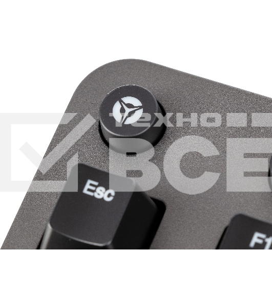 Клавиатура проводная Lenovo Legion K500 RGb механическая черный USB Multimedia for gamer LED (подставка для запястий)