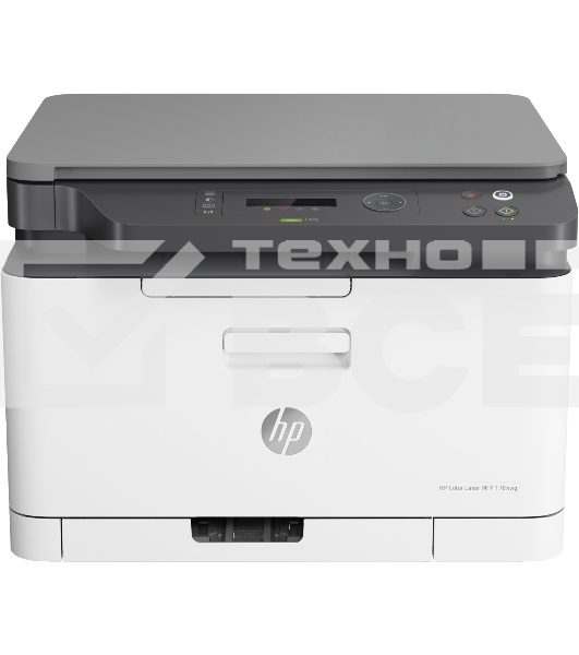 МФУ лазерный HP Color 178nw (4ZB96A), A4, цветной, печ. до 18 стр/мин. (ч/б) до 4 стр/мин. (цвет), 600 x 600 dpi, USB, RJ-45, Wi-Fi, Air Print, Mopria