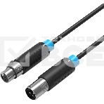 Кабель Vention аудио XLR M/XLR F - 1.5м BBFBG, фото2