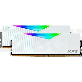 Оперативная память XPG Lancer, DDR5, 32GB (2x16GB), 7200MHz, CL34, с радиаторами, RGB, белый
