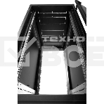 Шкаф телекоммуникационный напольный 18U (600x800) дверь стекло, цвет чёрный (ШТК-М-18.6.8-1ААА-9005), фото2