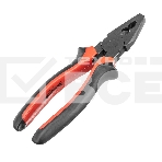 Плоскогубцы MATRIX Black Nickel, 200 мм, комбинированные, двухкомпонентные рукоятки 16983, фото3