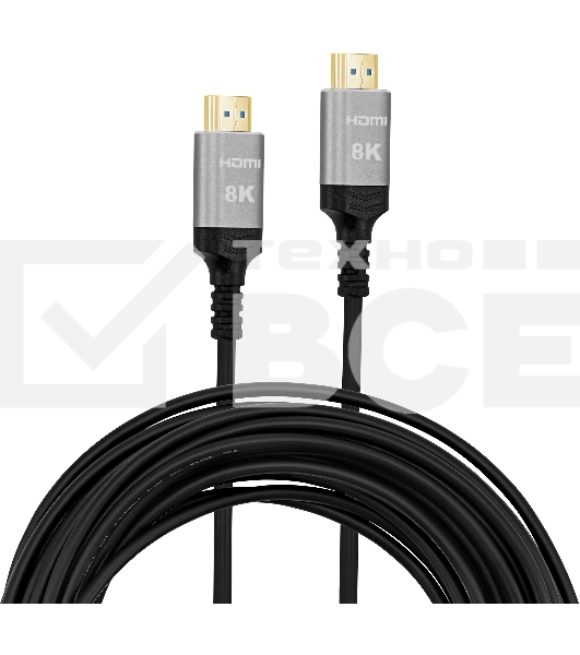 Кабель аудио-видео Digma HDMI (m)/HDMI (m) 20м. позолоч.конт. черный (HDMI-AOC2.1-20)