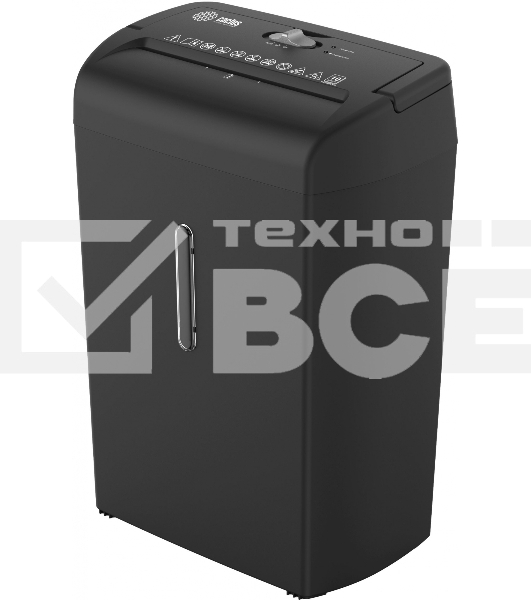 Шредер Cactus CS-SH-10-21-5X18 (секр.P-4) перекрестный 10лист. 21лтр. скрепки скобы пл.карты