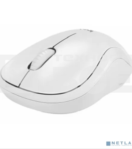 Мышь беспроводная Logitech M240 SILENT белый, 4000 dpi, Bluetooth, кнопки - 3