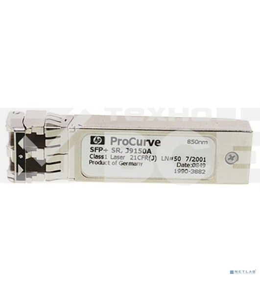 Трансивер HPE J9150D Aruba 10G SFP+ LC SR 300m MMF XCVR