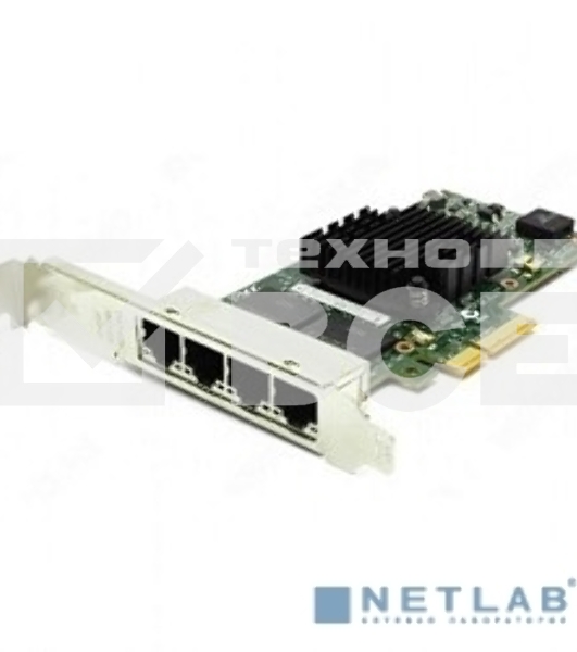Сетевой адаптер Intel I350-T4V2 (I350T4V2, I350T4V2BLK)