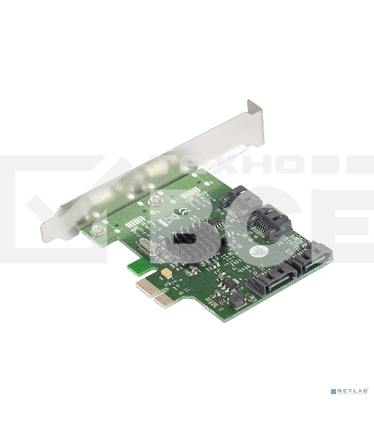 Контроллер ExeGate EXE-503 PCI-E 2.0, SATA3 6Gb/s, 4 int (OEM)