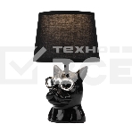 Светильник декоративный настольный Rexant МОБИ 'Бульдог', с цоколем Е14, 40Вт, черный, фото5