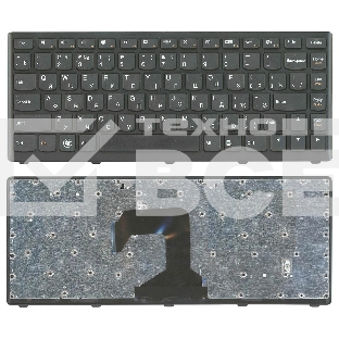 Клавиатура для ноутбука Lenovo IdeaPad S300 S400 S405 черная