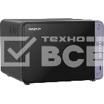 Сетевое хранилище NAS Qnap TS-632X-4G 6-bay настольный Alpine AL-524, фото4