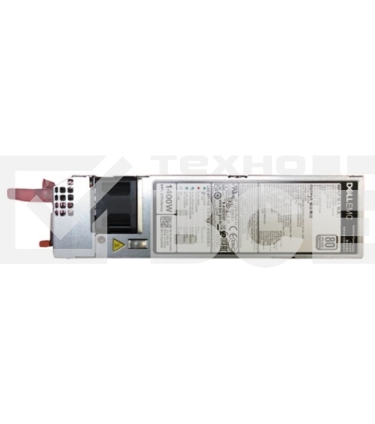Блок питания Single, Hot-plug, Power Supply, 1400W for R650/R750
