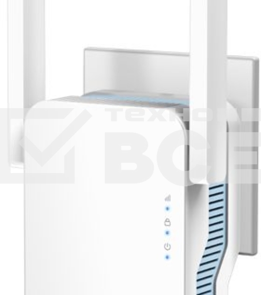 Повторитель беспроводного сигнала Cudy RE1200 AC1200 10/100BASE-TX/Wi-Fi белый