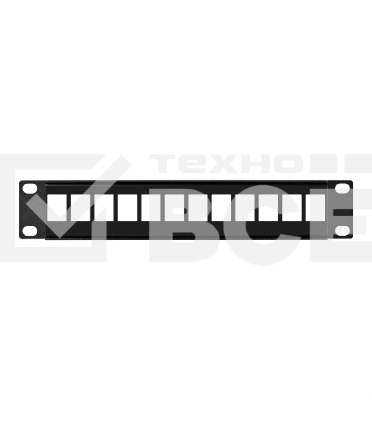 Патч-панель модульная ExeGate EPPB-10-12 (10