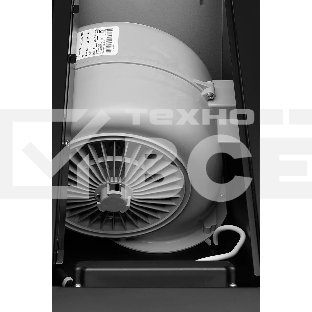 Вытяжка встраиваемая Kuppersberg INLINEA 72 Black, ширина 72 см, отвод/рециркуляция, 850 м3/час, электронное сенсорное управление, таймер, пульт ДУ, 3 скорости, светодиодное освещение 2х3,5 Вт, металлический жироулавливающий фильтр, угольный фильтр С6С (о