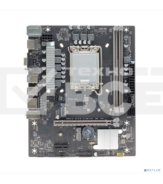 Материнская плата AFOX B760D4-MA5-V2, LGA 1700, Intel B760, 2xDDR4, 3xSATA, 1xM.2, 1xPCIe 4.0 x16, 1xPCIe x1, 1xMini PCIe, 1xHDMI, 1xD-Sub, 1x 1Gb LAN, 4xUSB-A 3.0, 2xUSB 2.0, 3x3.5 мм, 5.1, mATX