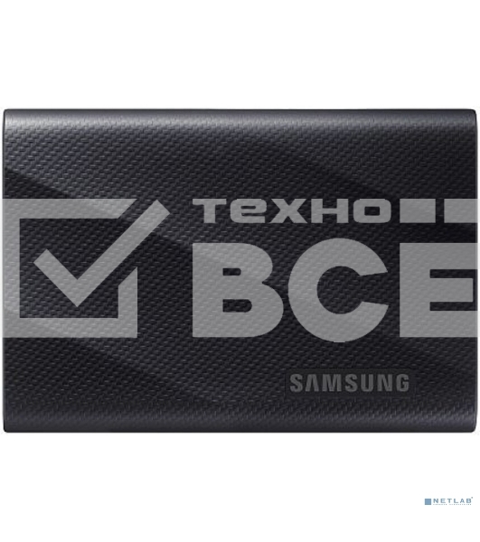 Твердотельный диск Samsung Т9 черный MU-PG1T0B/WW, 1TB V-NAND, USB 3.2 Gen 2х2 Type-C R/W - 2000/2000 MB/s