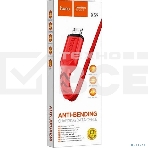 Кабель USB Micro/HOCO HC-44906 X59/1m/2.4A/Нейлон/Red, фото5