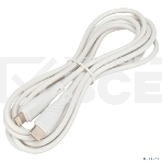 Кабель USB2.0 Cablexpert CCB-USB2-CMAPO1-2MW, Type-C/Lightning, издание Classic 0.1, 3A, 20Вт, 2м, белый, коробка, фото3