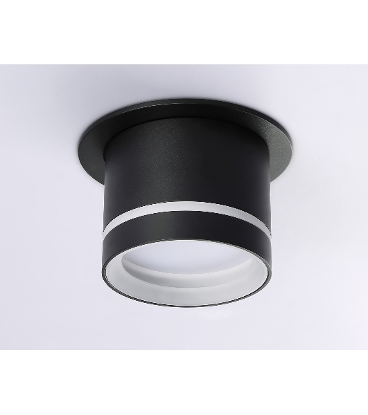 Светильник Ambrella light TA1432 SBK/FR черный песок/белый матовый GX53 D85*95
