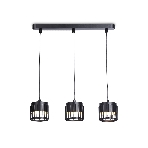 Светильник Ambrella light TN71175/3 BK черный GX53/3 400*100*1080, фото5