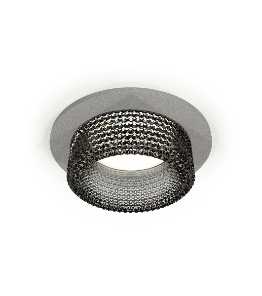 Комплект встраиваемого светильника Ambrella light XC6514041 SGR/BK серый песок/тонированный MR16 GU5.3 (C6514, N6151)