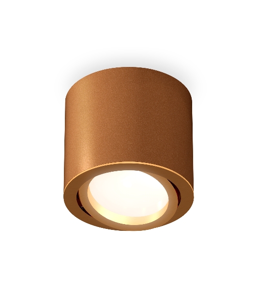 Светильник Ambrella Light XS7404001 SCF/PYG кофе песок/золото желтое полированное MR16 GU5.3 (C7404, N7004)