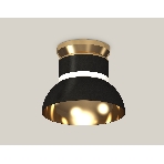 Светильник Ambrella Light XS8102061 SBK/PYG/CL черный песок/золото желтое полированное/прозрачный GX53 (N8909, C8102, N8145), фото3