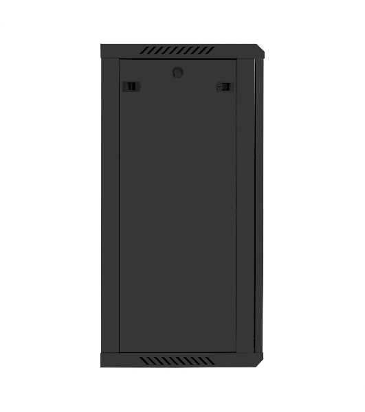 Шкаф телекоммуникационный 19' настенный 18U ExeGate EC-WM-18U.450.G.BLACK (19”, 18U, 600x450x901mm (ШхГхВ), передняя дверь закаленное стекло, съемные боковые панели, пыле- и влагозащита IP23, черный RAL 9004, 2 коробки)
