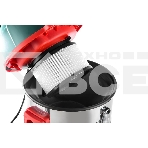 Строительный пылесос Haммer Flex PIL30A 196423 181-002 для сух/вл уборки 1400Вт 30л + розетка для электроинструмента, фото14