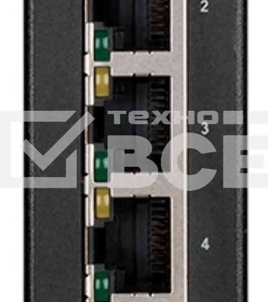 Коммутатор D-Link DIS-100G-5SW/A1A Промышленный неуправляемый коммутатор с 4 портами 10/100/1000Base-T, 1 портом 1000Base-X SFP, функцией энергосбереж