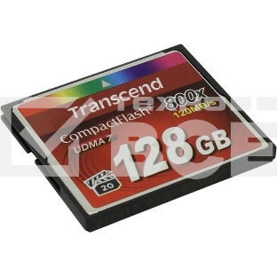 Флеш карта CF 128Gb, Transcend Ultra Speed 800X