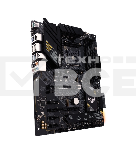 Материнская плата ASUS TUF GAMING B550-PLUS, AM4, AMD B550, 4xDDR4, 6xSATA, 2xM.2, 1xPCIe 4.0 x16, 1xPCIe 3.0 x16, 3xPCIe x1, 1xHDMI, 1xDP, 1x 2.5Gb LAN, 4xUSB-A 3.2 Gen 1, 1xUSB-A 3.2 Gen 2, 2xUSB-A 2.0, 1xUSB-C 3.2 Gen 2, 5x3.5 мм, 7.1, ATX