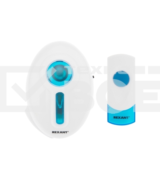 Беспроводной дверной звонок 220 вольт кнопка IP 44 Rexant RX-6