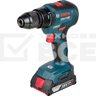 Аккумуляторная дрель-шуруповёрт BOSCH GSR 18V-50 (06019H5020)  2х2.0Ач, в кейсе