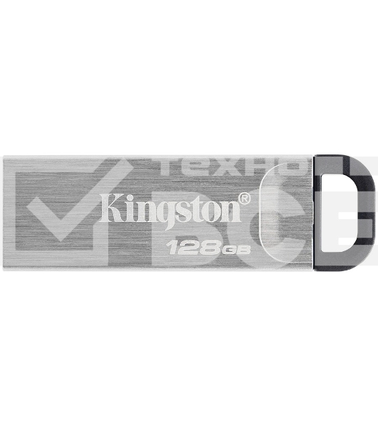 Флеш диск Kingston 128Gb DataTraveler KYSON <DTKN/128GB>, (USB 3.2, 200 МБ/с при чтении, 60 МБ/с при записи)
