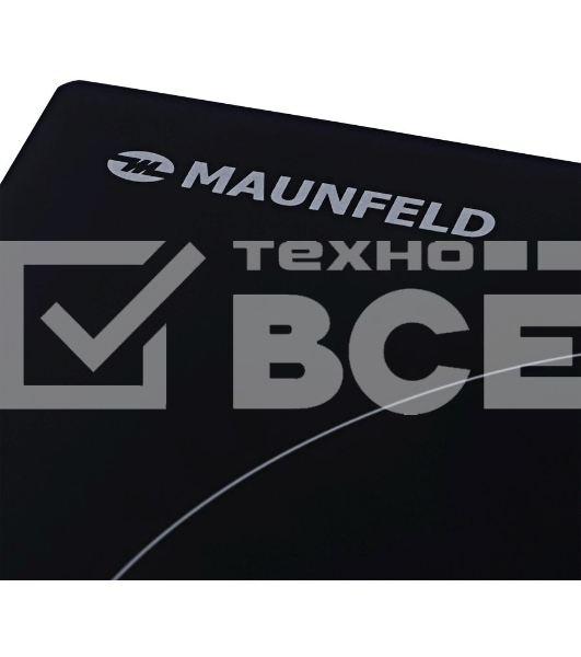 Панель варочная Maunfeld EVCE.292-BK ДОМИНО, ЧЕРНОЕ стекло