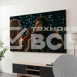 Экран Cinema S'OK SCPSFR-298x168PG Pro 135'' 16:9 настенный, постоянного натяжения, акустическое плотно Perforated Gray, черная рамка 1см