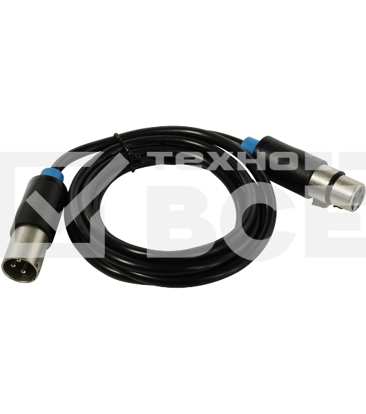 Кабель Vention аудио XLR M/XLR F - 1.5м BBFBG