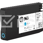 Картридж струйный HP 963 3JA23AE голубой (700 стр) для HP OfficeJet Pro 901x/902x, фото3